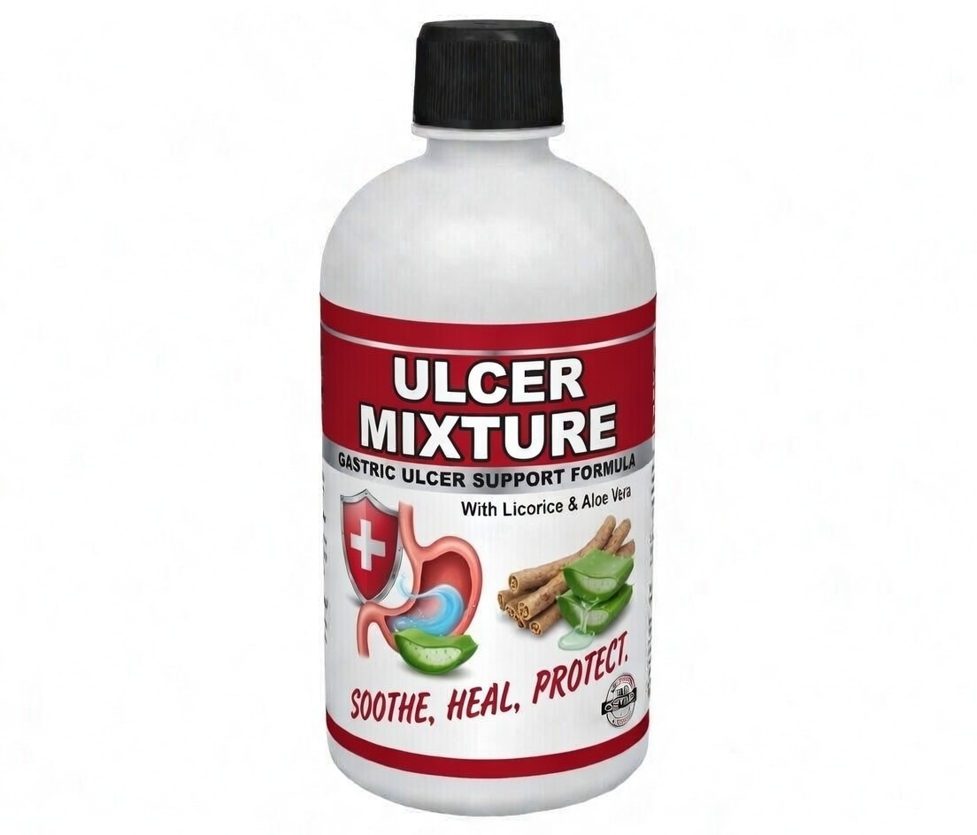 Ulcer Mixture – Herbal Digestive Support Formula