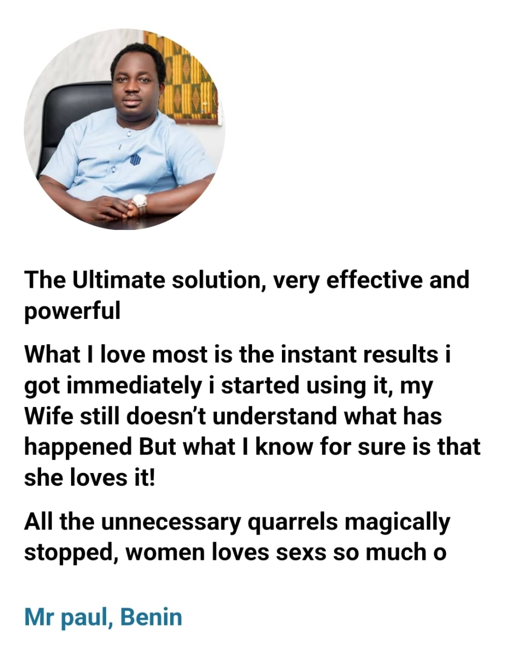 Testimony